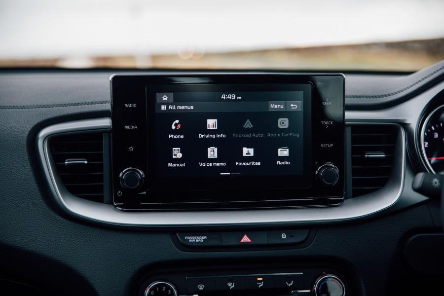 Детали интерьера Kia XCeed 1.0 T-GDi 2019 года  (UK) (фото 77 из 91)